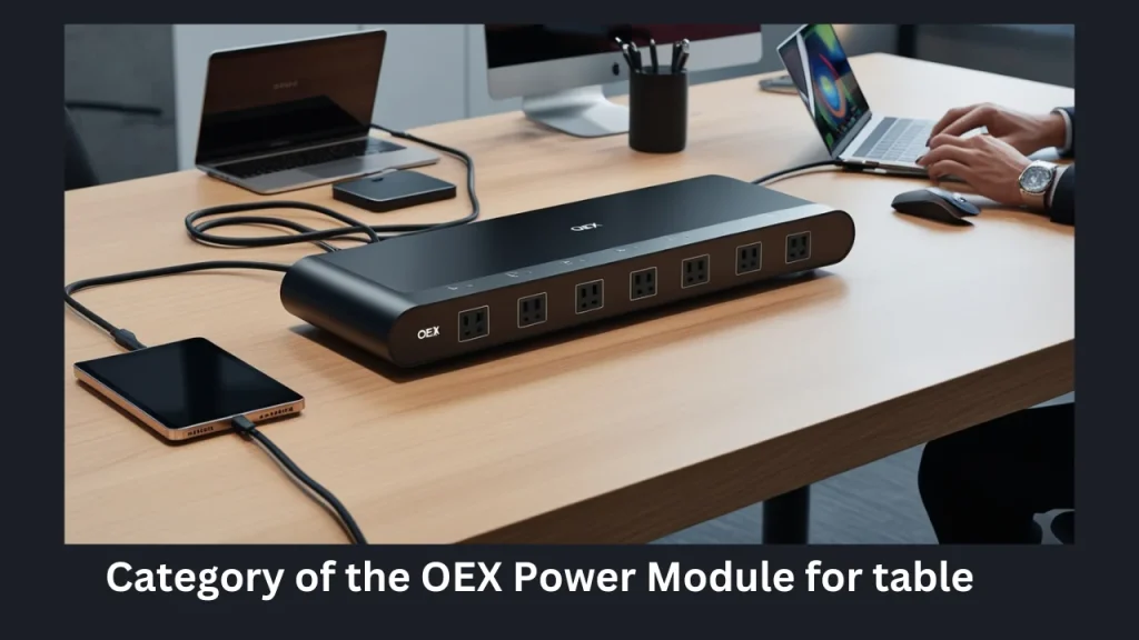 Category of the OEX Power Module for table