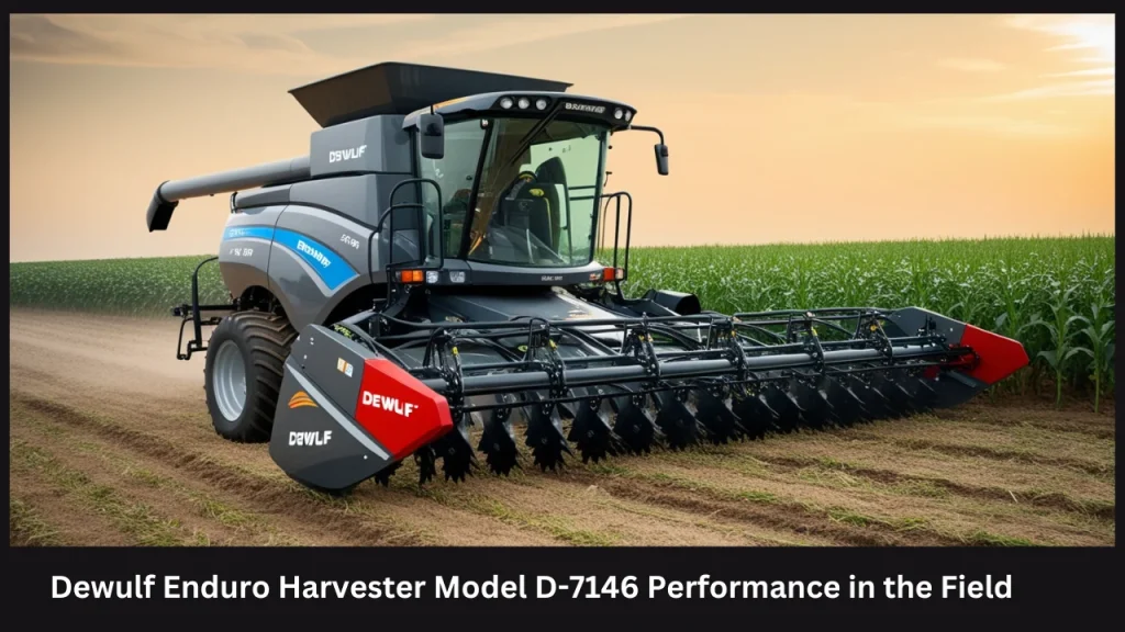Dewulf Enduro Harvester Model D-7146 Performance in the Field
