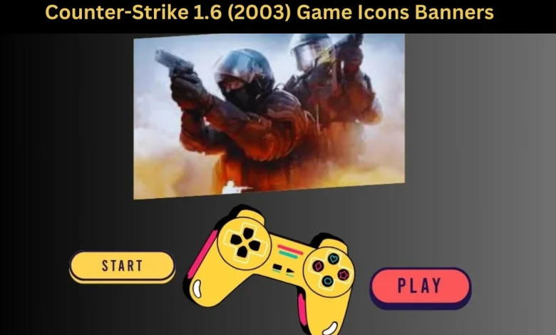 counter-strike 1.6 (2003) game icons banners