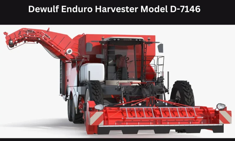 dewulf enduro harvester model d-7146